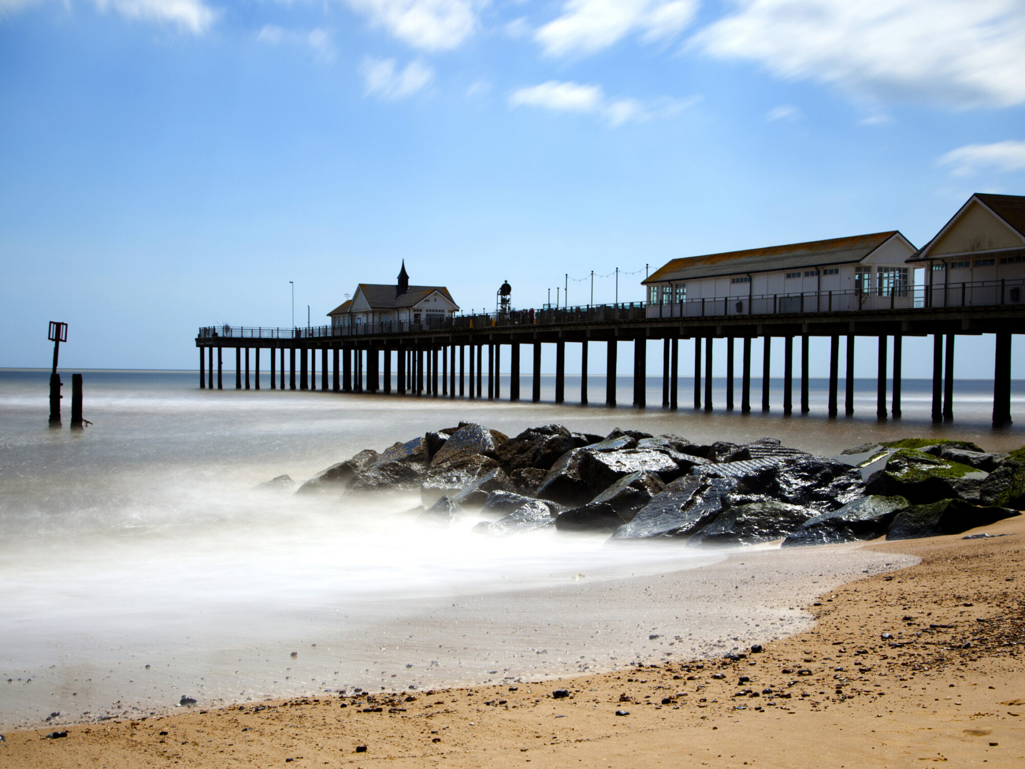 Southwold pier in suffolk