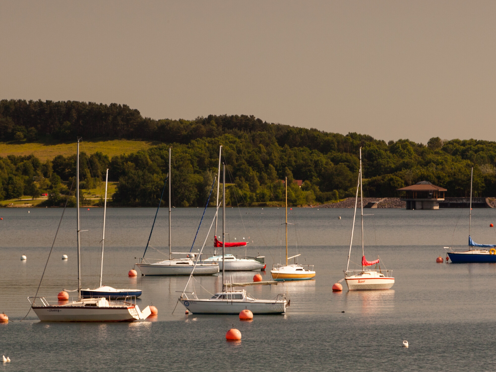 Carsington water, derbyshire