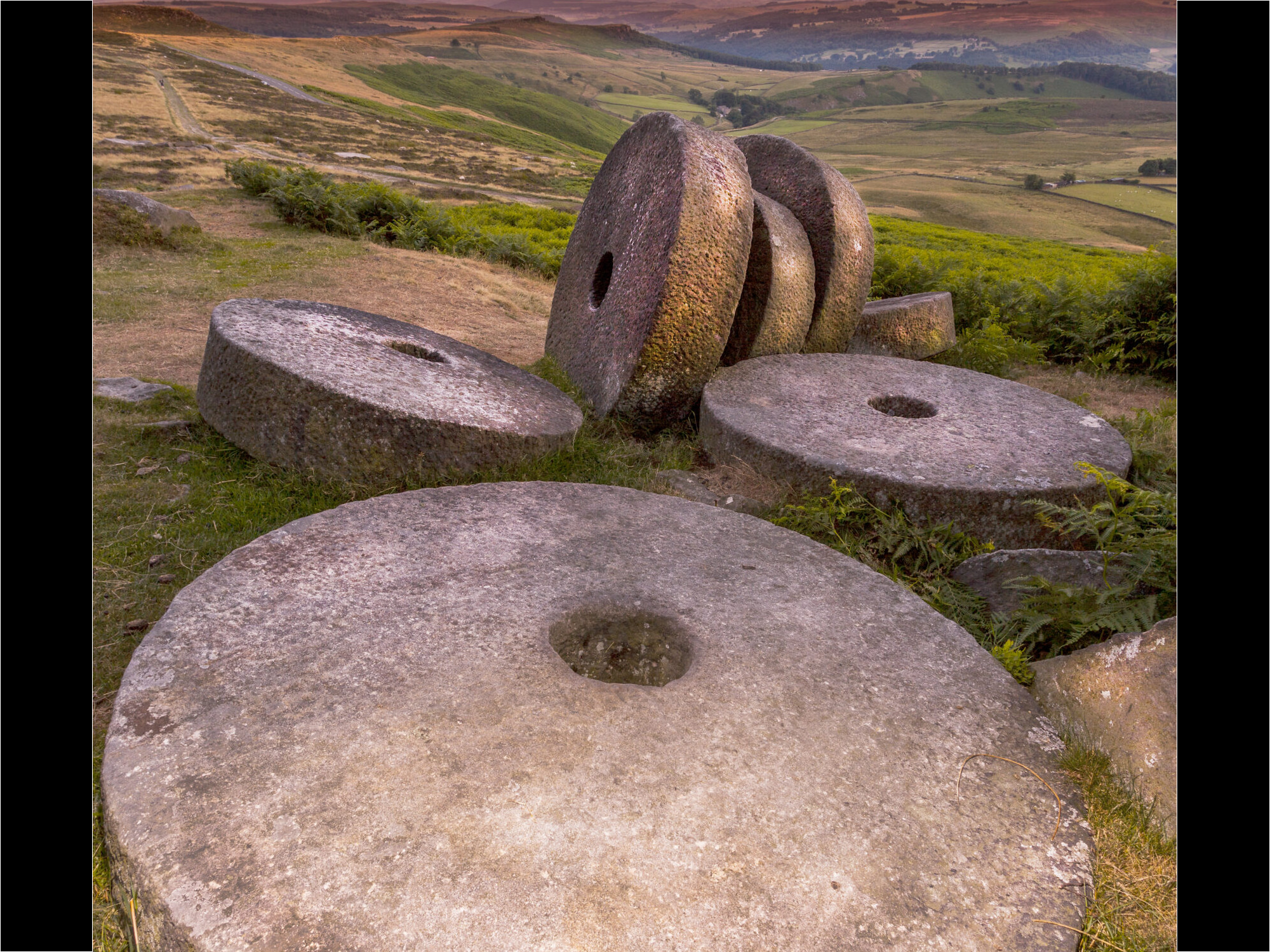 Peak district stanage edge